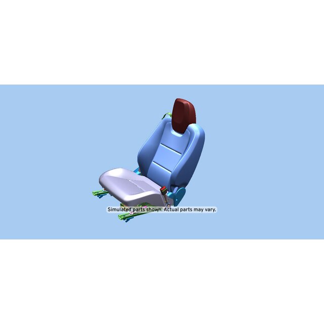 GM Genuine Parts Jet Black Passenger Seat