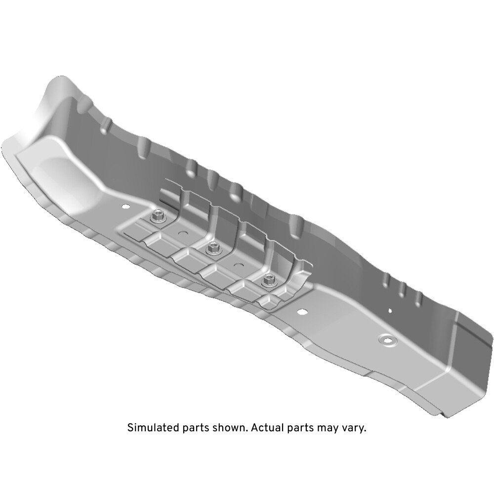 GM Genuine Parts Driver Side Underbody Front Inner Side Rail