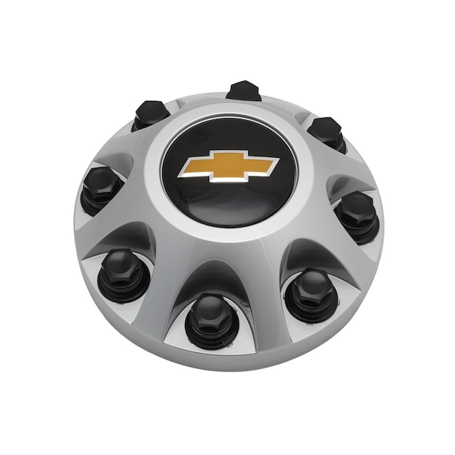 GM Genuine Parts Sparkle Silver Center Cap with Bowtie Logo