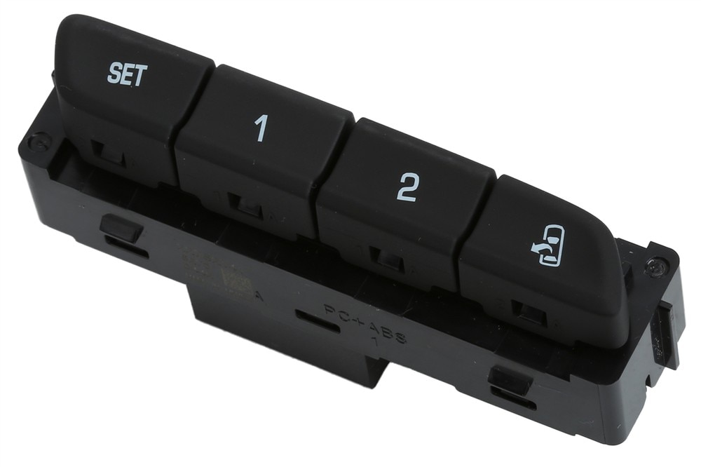 GM Genuine Parts Jet Black Driver Seat Adjuster Memory Switch