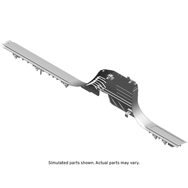 GM Genuine Parts Front Driver Side Door Sill Plate in Shale with Illuminated Script Cadillac Logo and Cover
