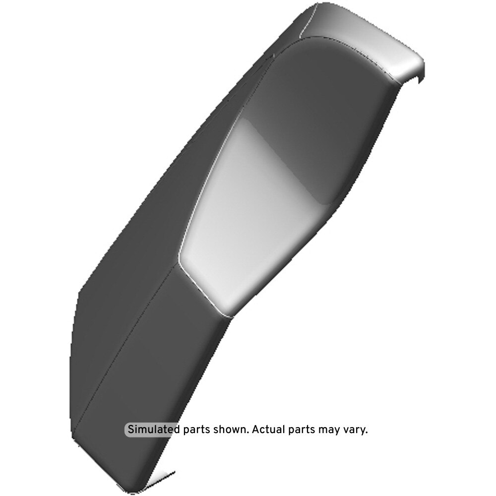 GM Genuine Parts Light Platinum Rear Passenger Side Seat Back Side Cover
