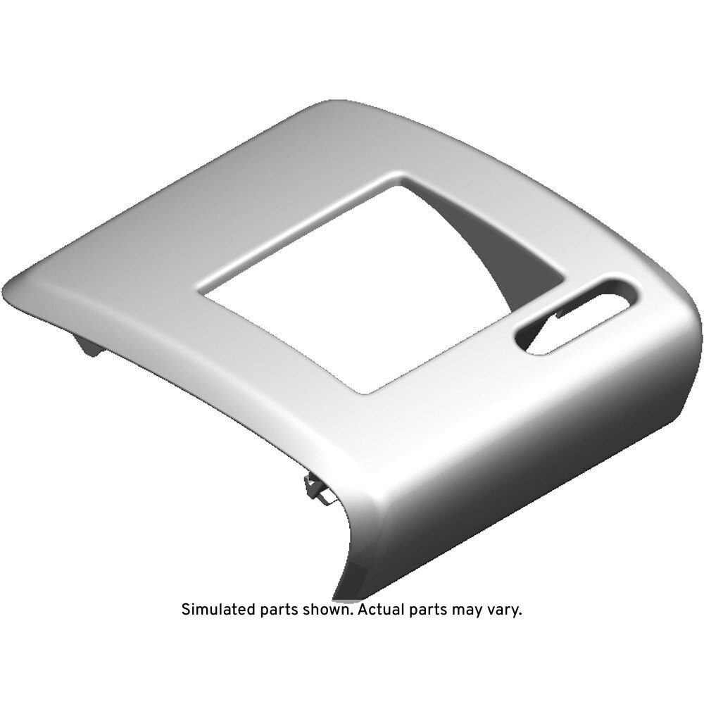 GM Genuine Parts Very Light Cashmere Driver Side Rear Seat Back Latch Release Handle Bezel
