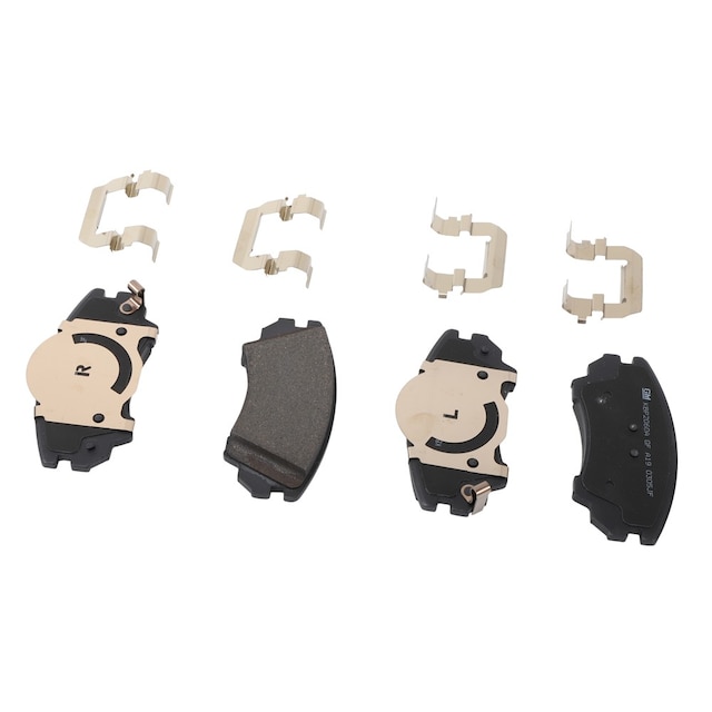 GM Genuine Parts Front Disc Brake Pad Set with Shims and Clips