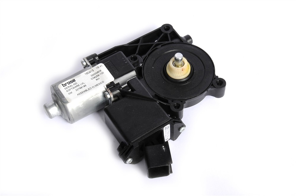 GM Genuine Parts Rear Passenger Side Power Window Regulator Motor (Programming Required)