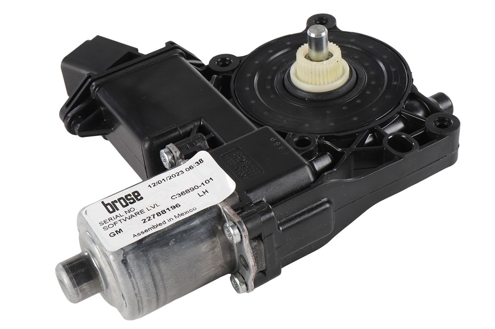 GM Genuine Parts Rear Driver Side Power Window Regulator Motor (Programming Required)