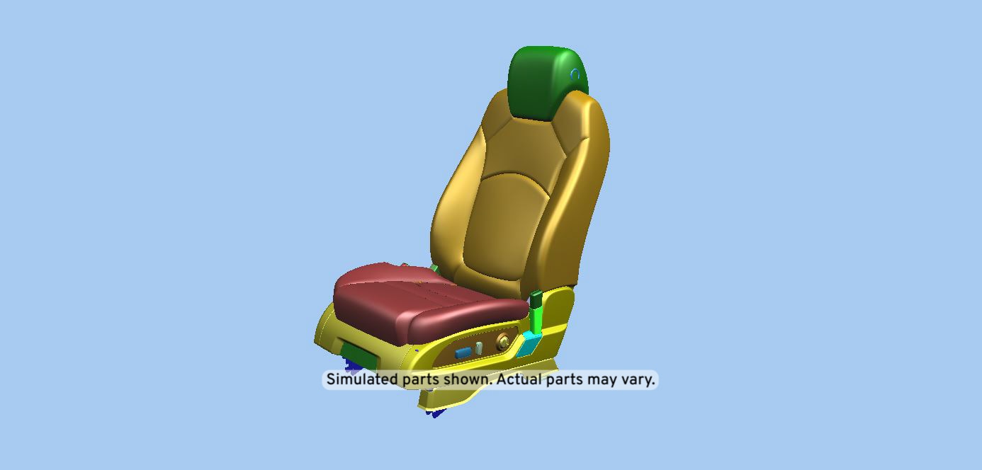 GM Genuine Parts Dune Driver Seat