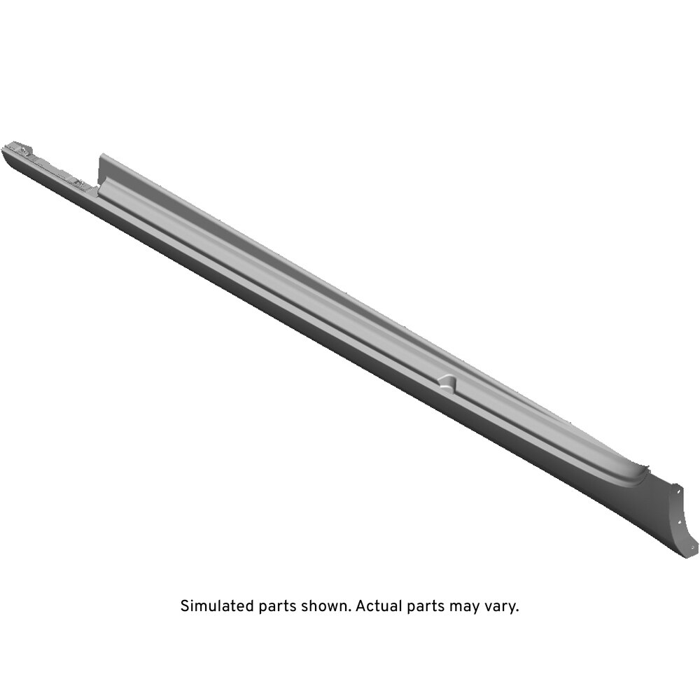 GM Genuine Parts Primed Driver Side Rocker Panel Molding