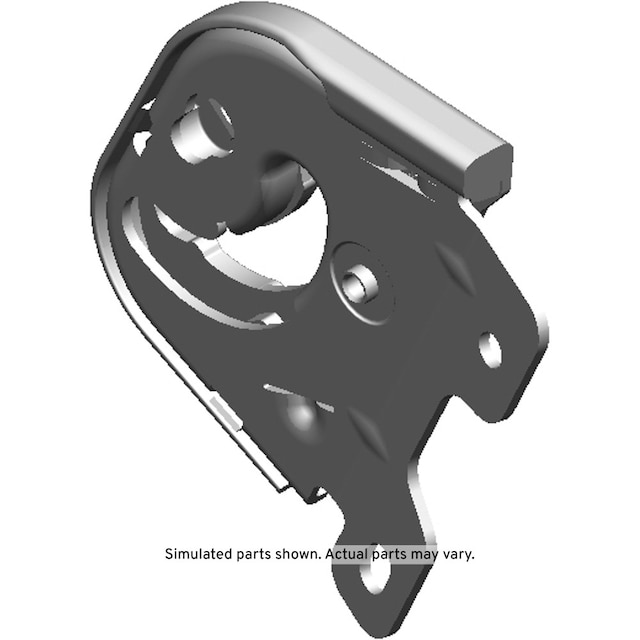 GM Genuine Parts Light Platinum Rear Passenger Side Seat Armrest Frame Bracket