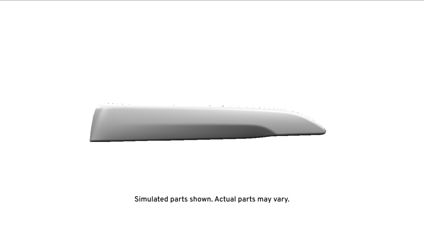GM Genuine Parts Black Rear Passenger Side Door Trim Panel Insert