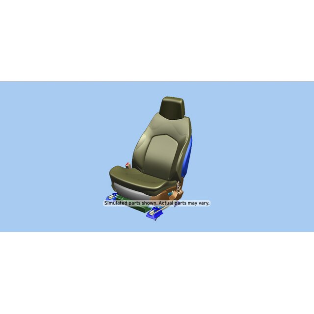 GM Genuine Parts Ebony Driver Seat