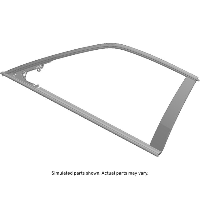 GM Genuine Parts Front Driver Side Door Window Reveal Molding