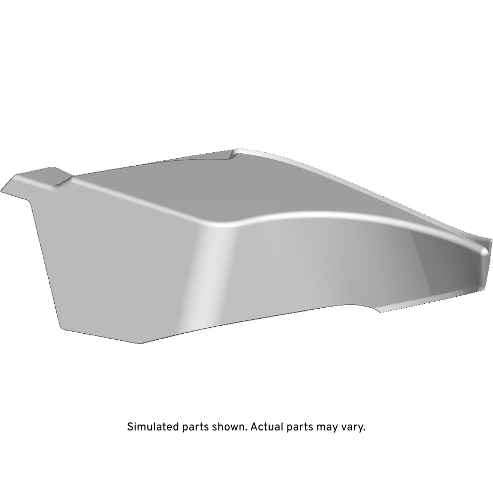 GM Genuine Parts Black Passenger Side Air Inlet Grille Panel Extension