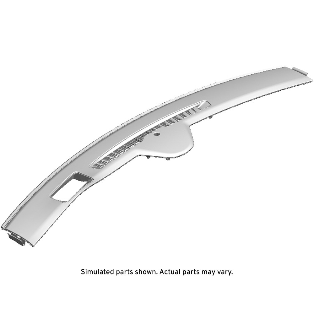 GM Genuine Parts Choccachino Instrument Panel Extension Trim Panel