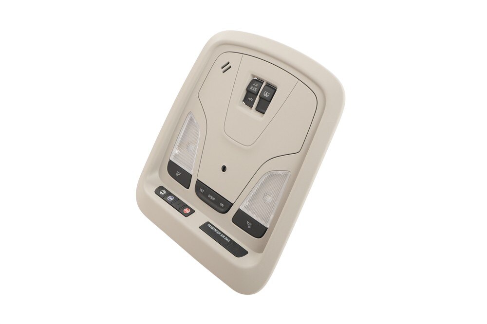 GM Genuine Parts Light Titanium Roof Console