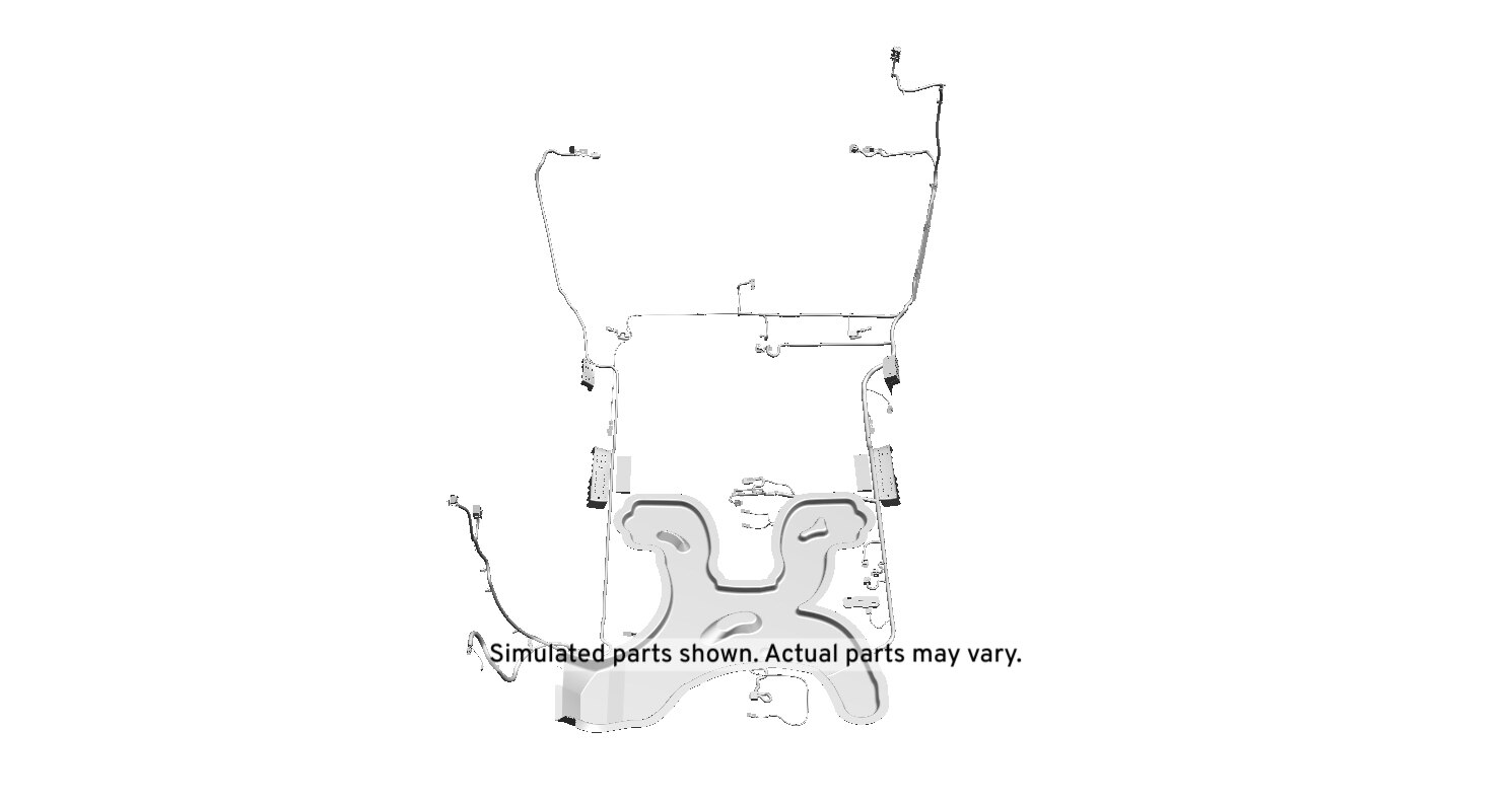 GM Genuine Parts Light Opel Gray Headlining Front Trim Panel