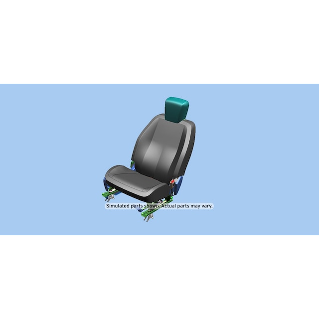 GM Genuine Parts Jet Black Passenger Seat