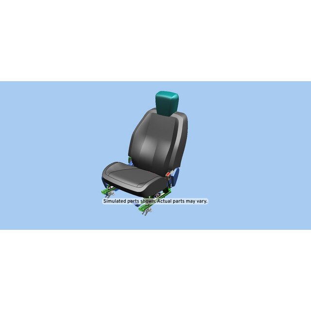GM Genuine Parts Jet Black Passenger Seat