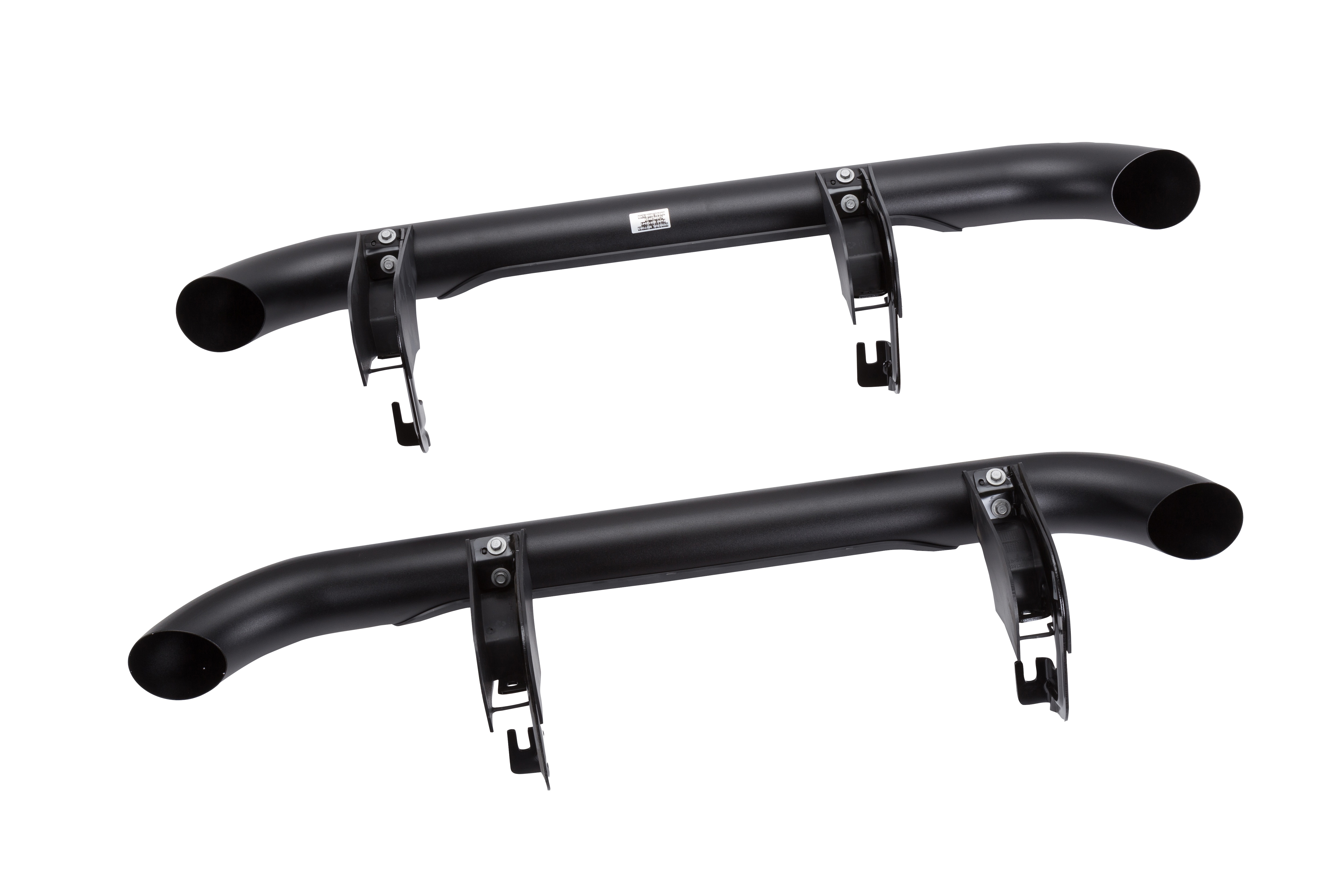 Chevrolet Regular Cab 4-Inch Round Assist Steps in Black