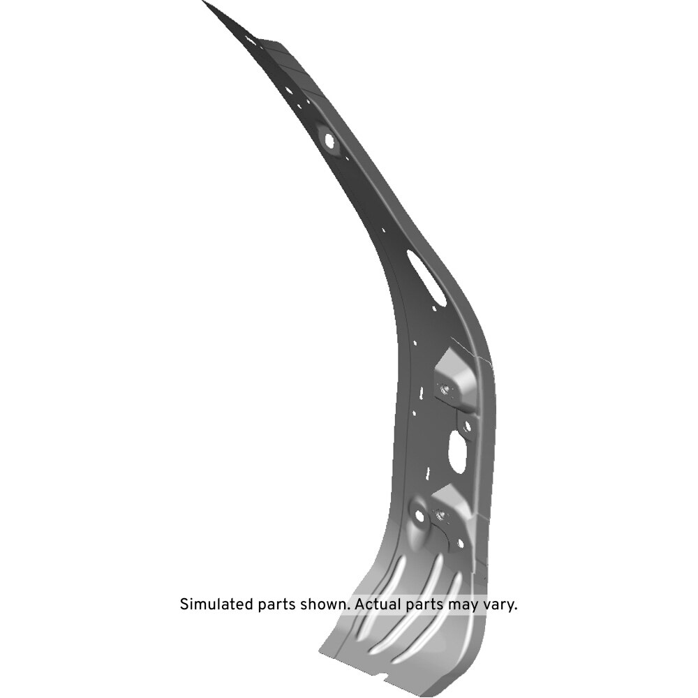GM Genuine Parts Passenger Side Back Body Pillar Inner Panel
