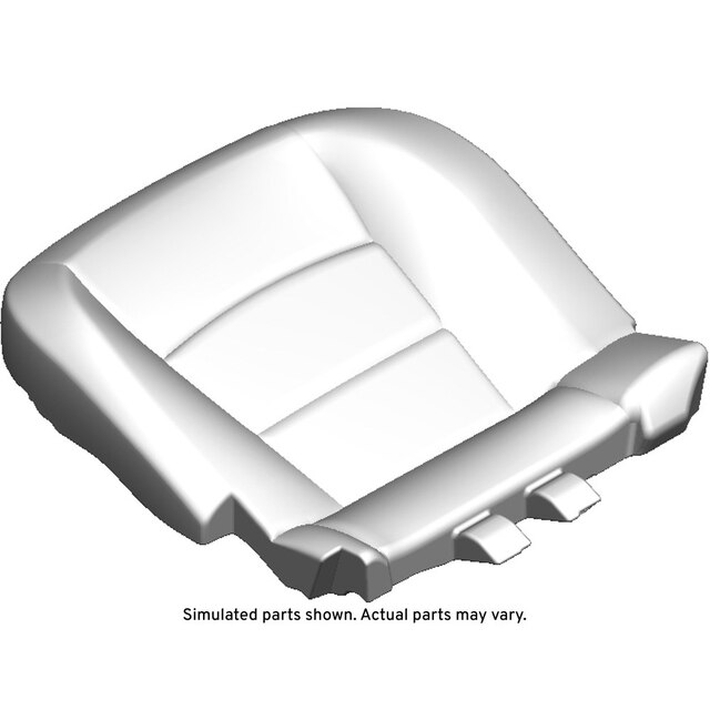 GM Genuine Parts Jet Black Rear Passenger Side Seat Cushion