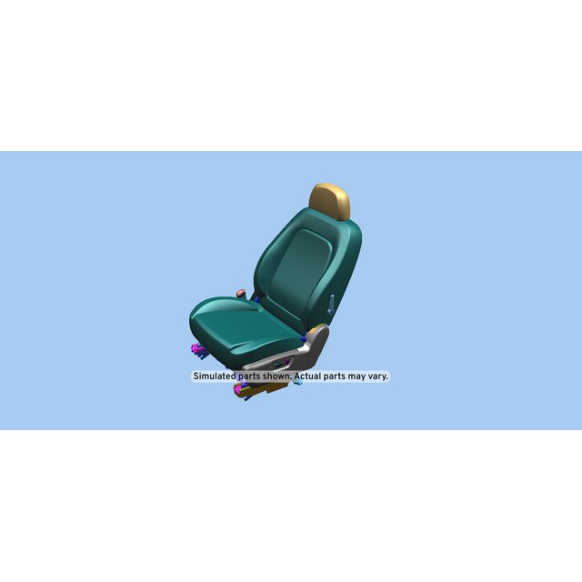 GM Genuine Parts Wicker Charcoal Driver Seat