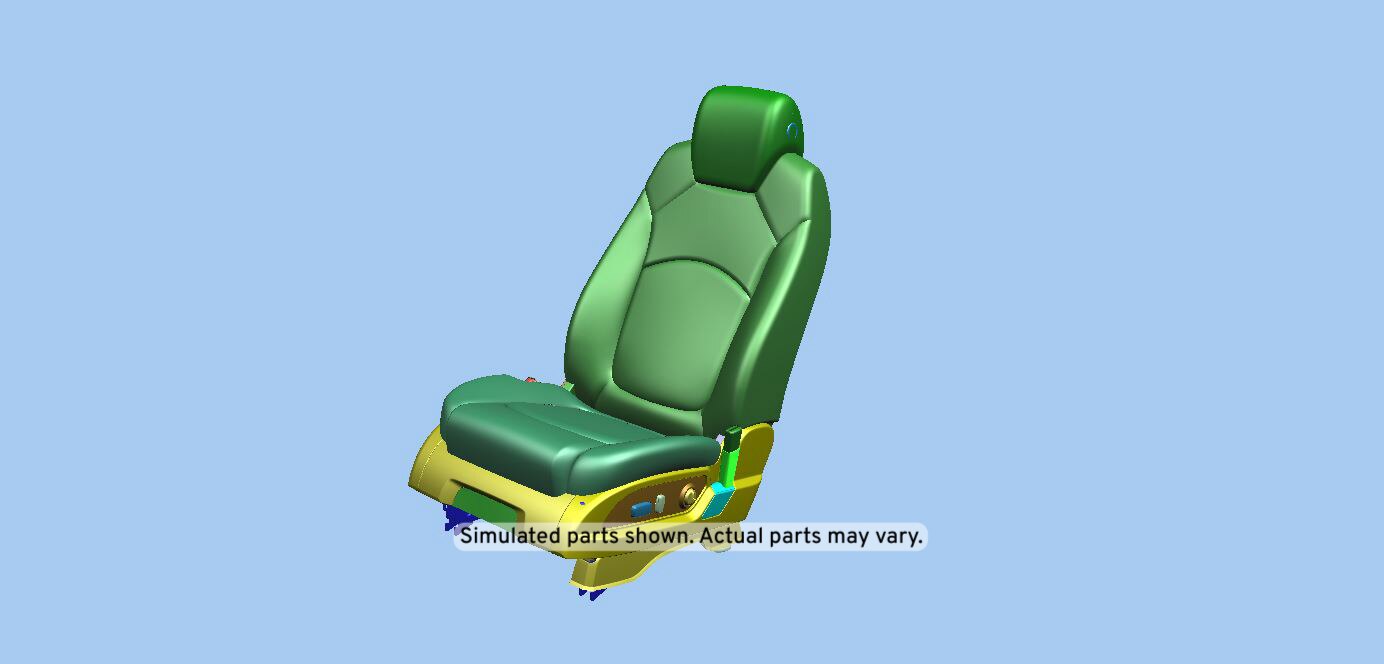 GM Genuine Parts Cocoa Driver Seat