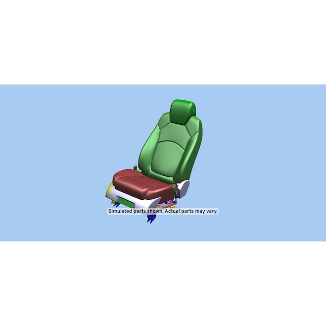 GM Genuine Parts Cocoa Passenger Seat