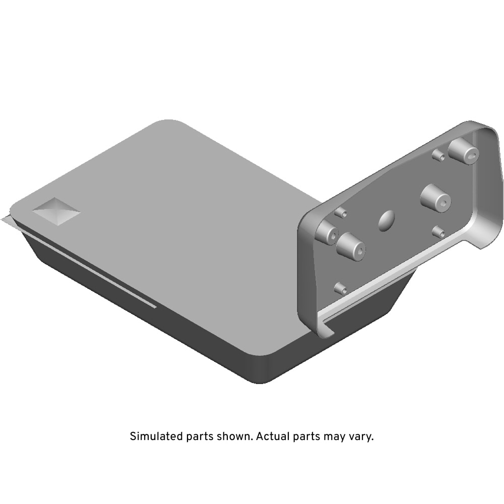 GM Genuine Parts Front License Plate Bracket Attachment Kit