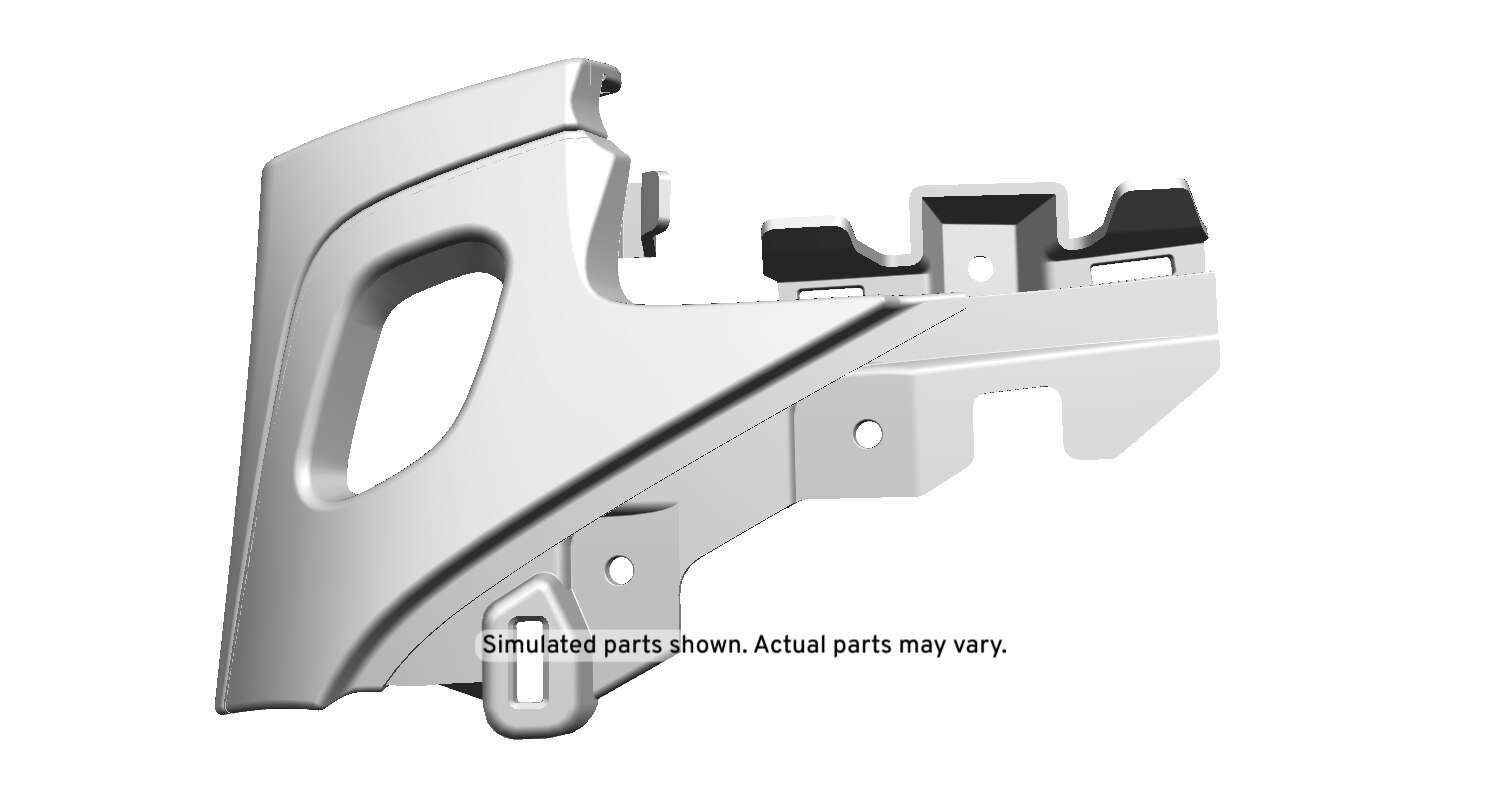GM Genuine Parts Jet Black Driver Side Instrument Panel Trim Pad