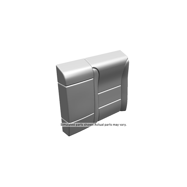 GM Genuine Parts Dark Titanium Rear Driver Side Seat Back Cushion Cover