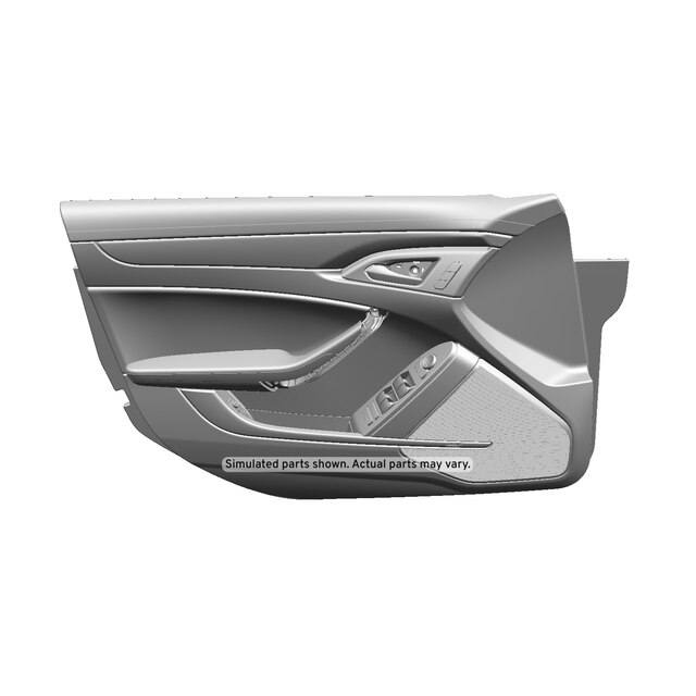 GM Genuine Parts Light Titanium Front Driver Side Door Trim