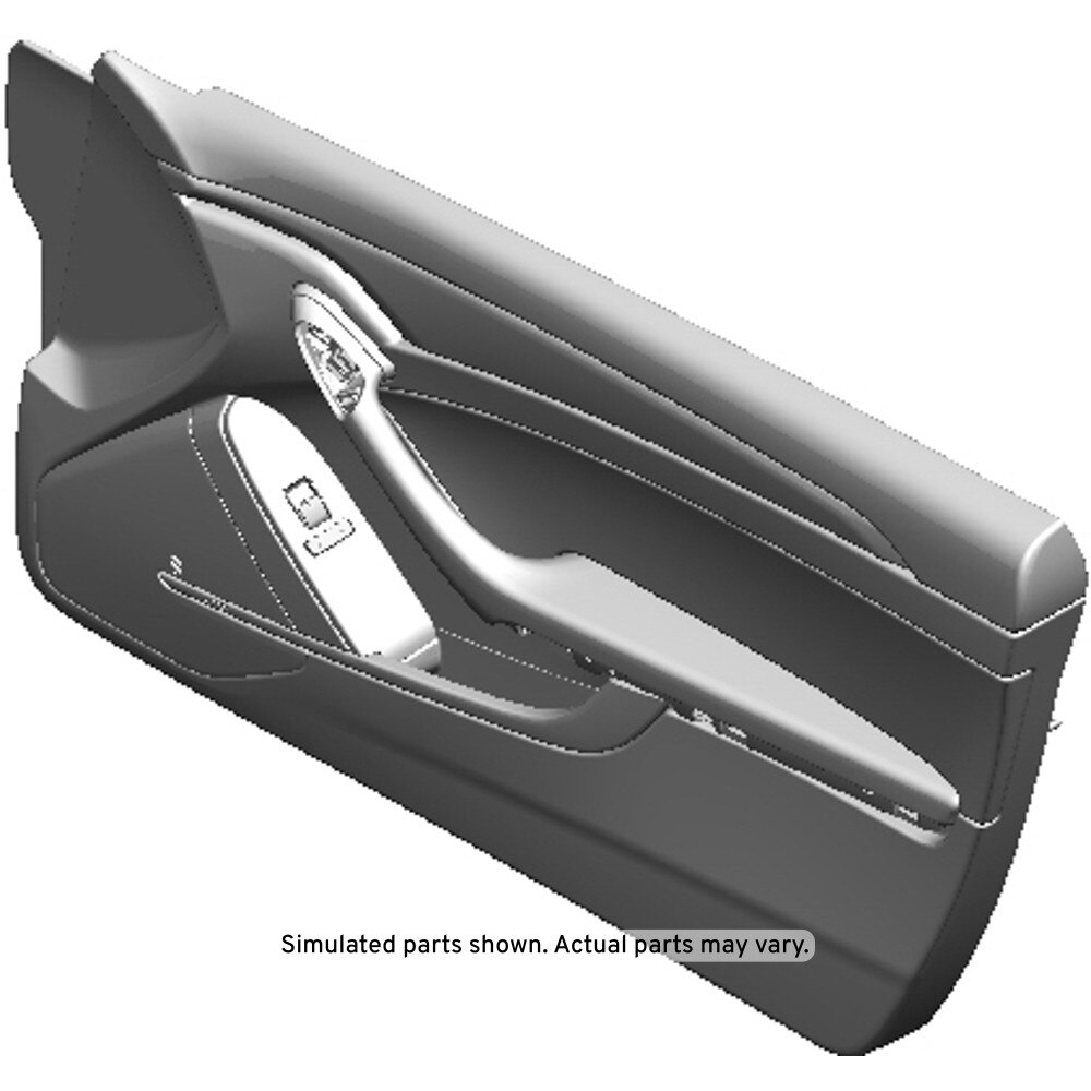 GM Genuine Parts Saffron Front Passenger Side Door Trim