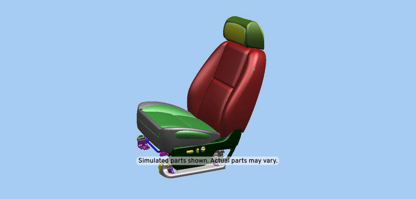 GM Genuine Parts Light Cashmere Driver Seat