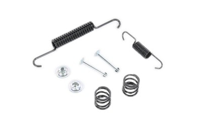GM Genuine Parts Rear Parking Brake Hold Down Spring Kit with Springs, Pins, and Retainers