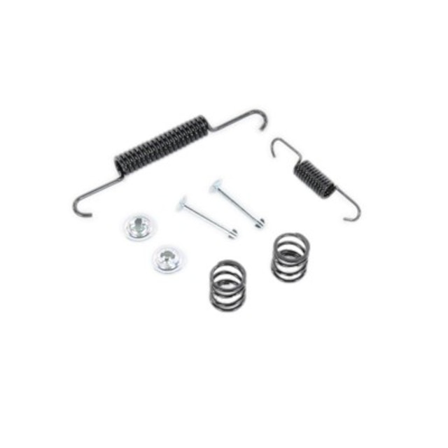 GM Genuine Parts Rear Parking Brake Hold Down Spring Kit with Springs, Pins, and Retainers