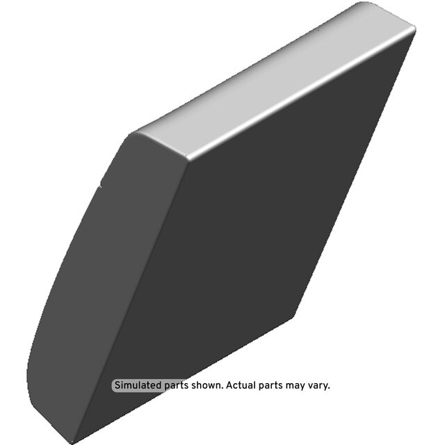GM Genuine Parts Jet Black Rear Passenger Side Seat Back Cover