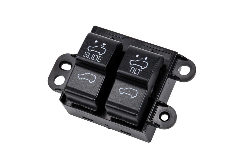 GM Genuine Parts Black Carbon Metallic Sunroof Switch