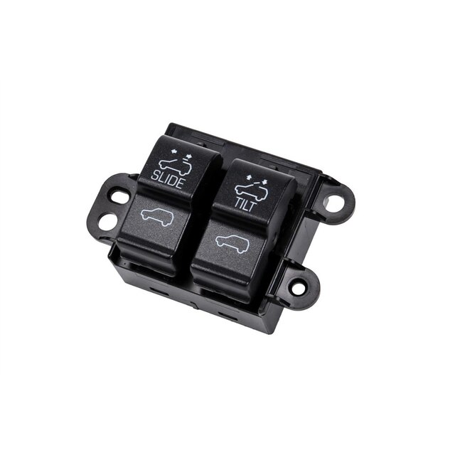 GM Genuine Parts Black Carbon Metallic Sunroof Switch