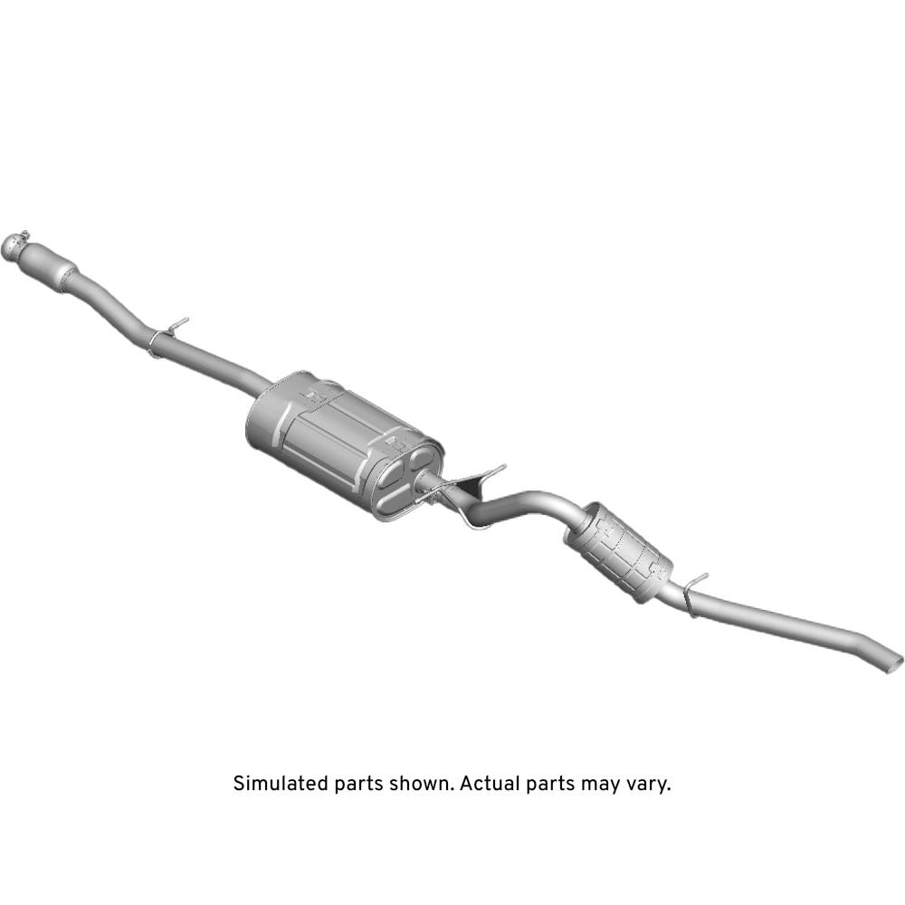 GM Genuine Parts Exhaust Muffler Assembly