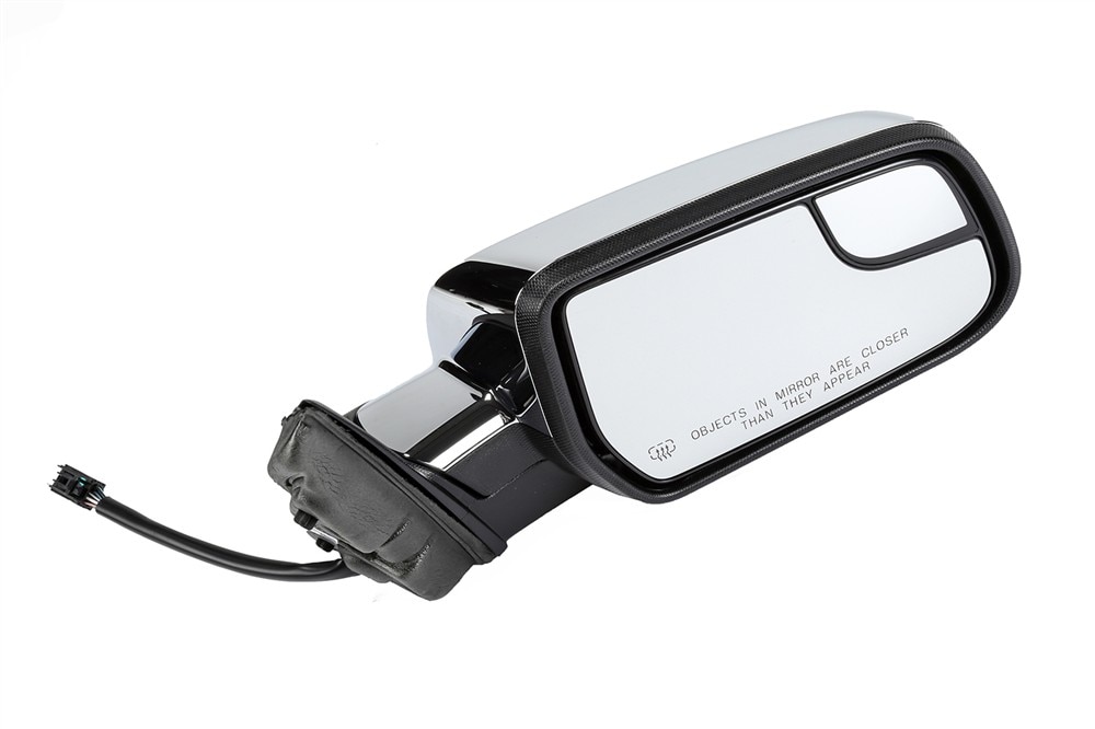 GM Genuine Parts Bright Chrome Passenger Side Door Mirror