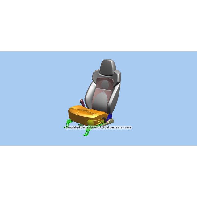 GM Genuine Parts Ebony Driver Seat