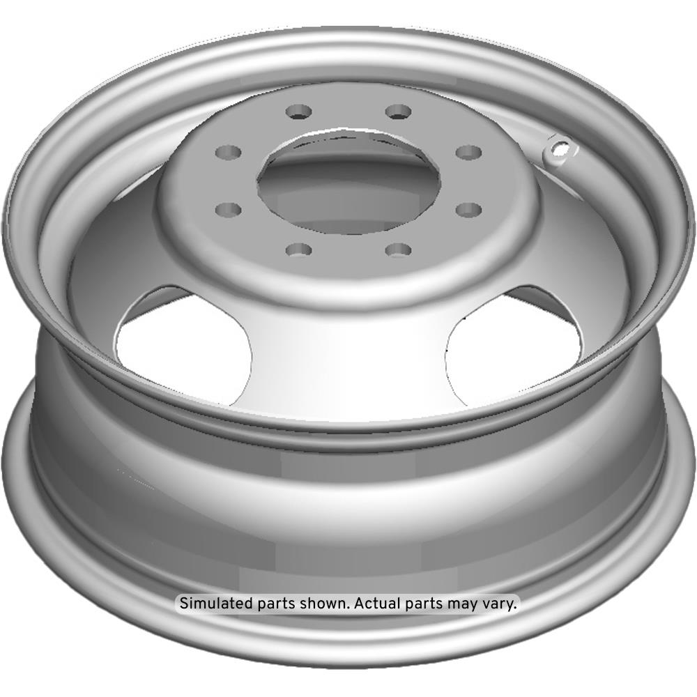 GM Genuine Parts 16x6.5-Inch Silver Wheel
