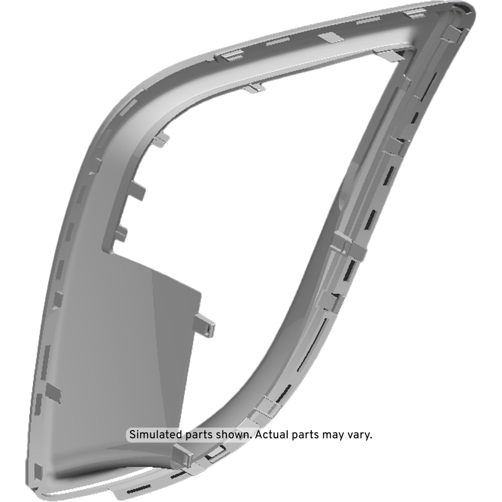 GM Genuine Parts Passenger Side Front Bumper Fascia Outer Insert Molding