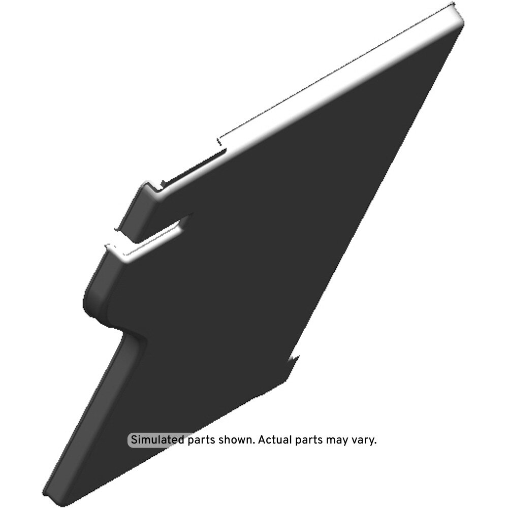 GM Genuine Parts Jet Black Rear Driver Side Seat Back Panel