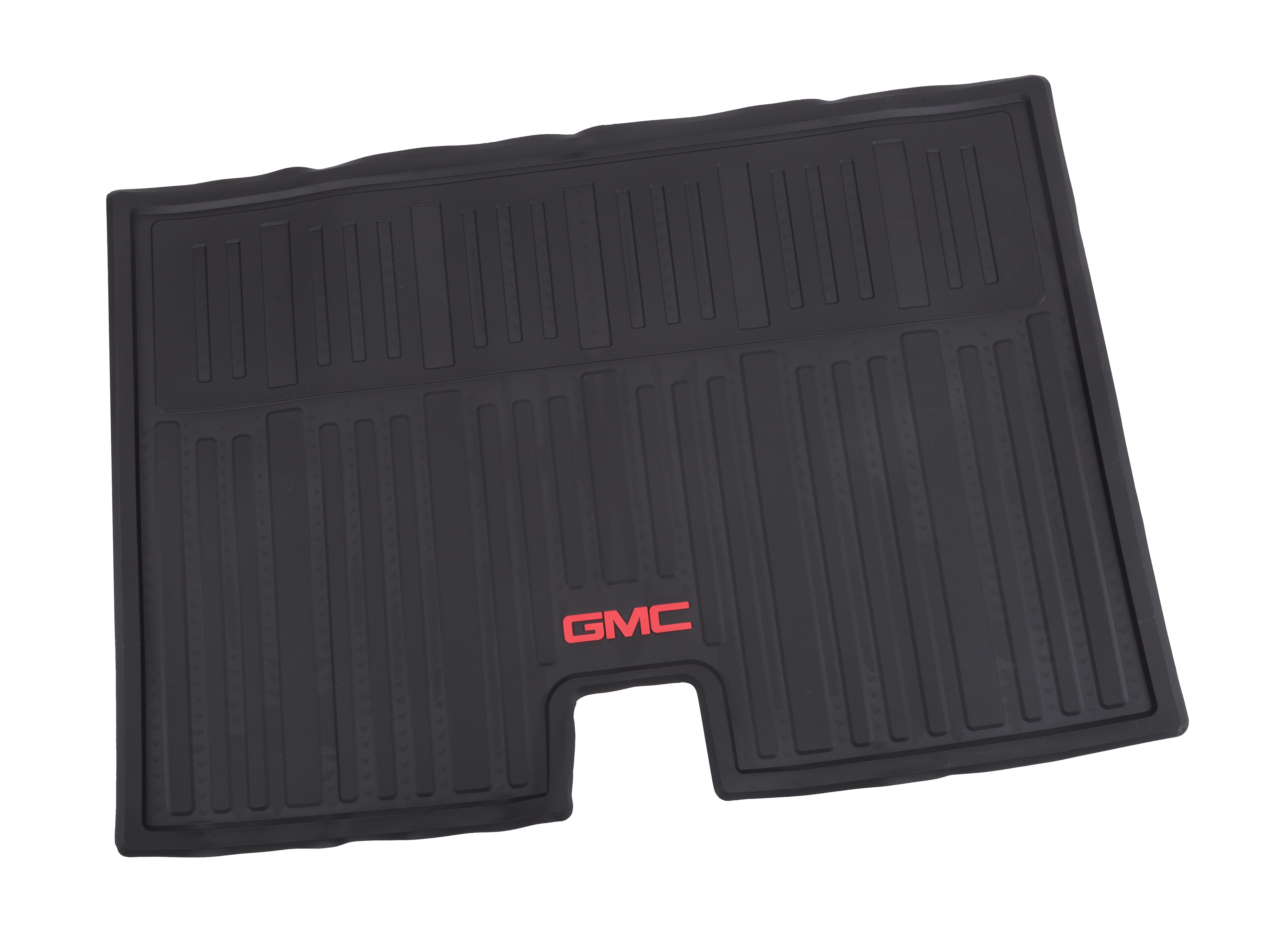 Premium All-Weather Cargo Area Mat in Jet Black with GMC Logo