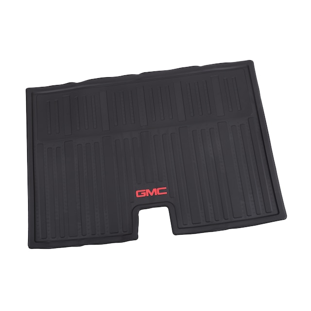 Premium All-Weather Cargo Area Mat in Jet Black with GMC Logo