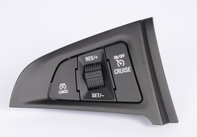 GM Genuine Parts Jet Black and True Red Cruise Control Switch