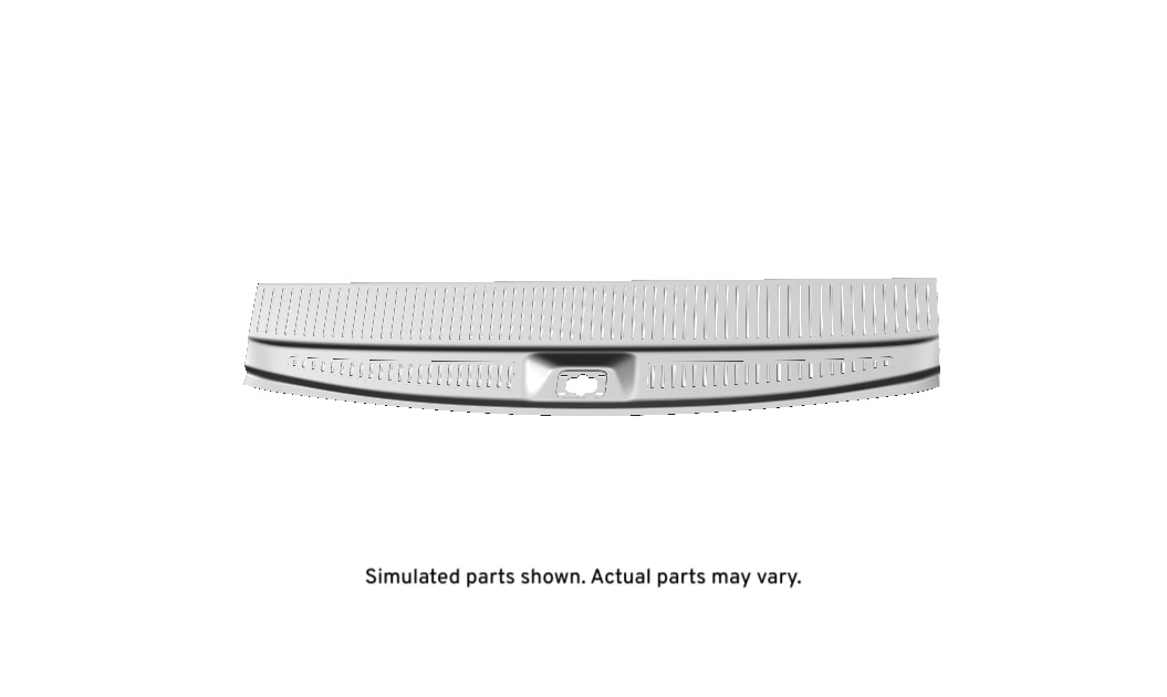 GM Genuine Parts Jet Black Liftgate Sill Plate