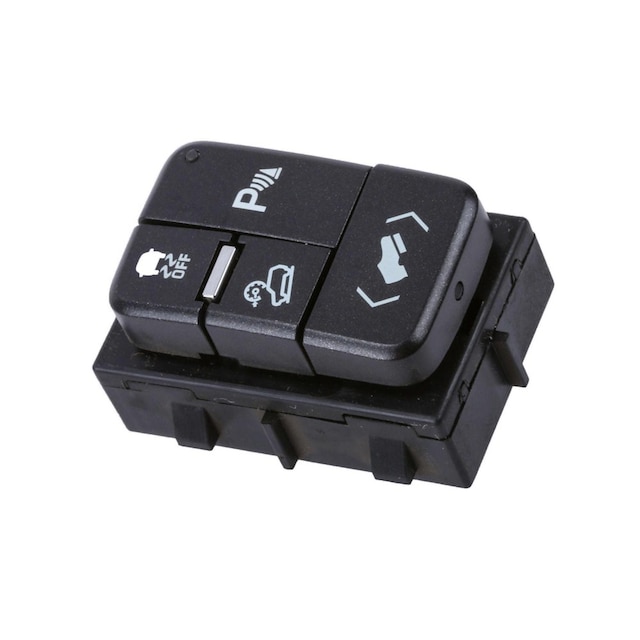 GM Genuine Parts Black Carbon Metallic Vehicle Stability Control System Switch